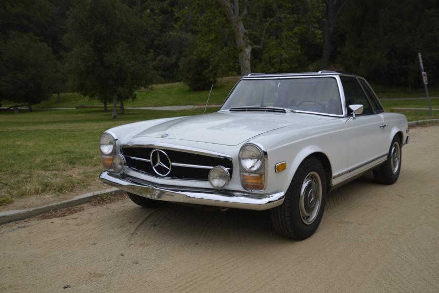  Mercedes-Benz 280 SL (W113) 1970 года  (EU) (фото 2 из 74)